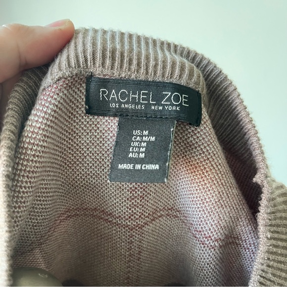 Rachel Zoe men’s crewneck sweater size M. - Picture 3 of 3